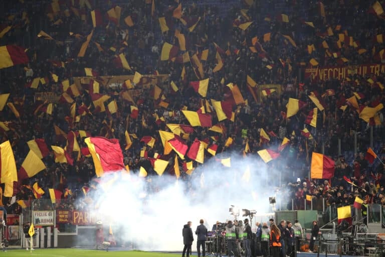 استقبال پرشور هواداران رم در بازی‌های مقابل تورینو و ورونا